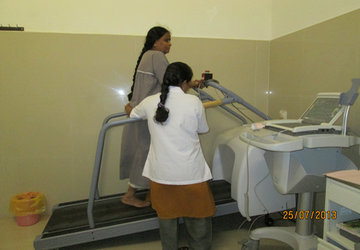 TMT Echo - Advanced tmt echo equipment at SVSH Hospital for comprehensive cardiac care and diagnostics